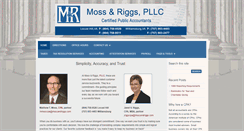 Desktop Screenshot of mossandriggs.com